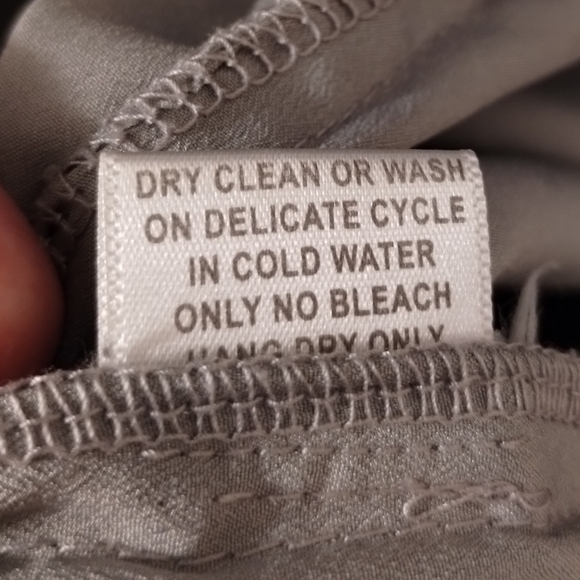 S.S. Weddings Lightweight Gray Robe - Picture 6 of 8